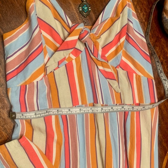Striped Sleeveless Jumpsuit/Romper *Large (6/8?) - Picture 2 of 12